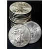 Image 1 : Lot of Mixed Random Date Silver Eagles