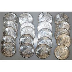 Lot of 20 BU Morgan Dollars