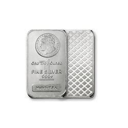 1 Troy oz. Silver Morgan Design Bar