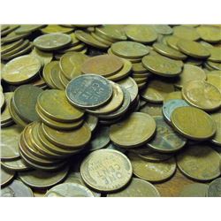 Lot of 5000 Wheat Cents! Full Bag!