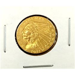 1911 $ 2.5 Gold Indian
