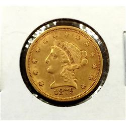 1879 $ 2.5 Gold Liberty