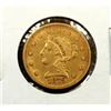 Image 1 : 1879 $ 2.5 Gold Liberty