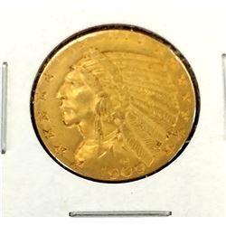 1909 s $ 5 Gold Indian