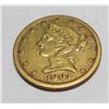 Image 1 : 1901 s $ 5 Gold Liberty