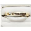 Image 1 : #33-14K YELLOW GOLD DIAMOND RING SIZE 6.5