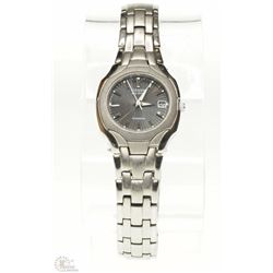 #38-CITIZEN ECO-DRIVE WOMEN'S TITANIUM WATCH