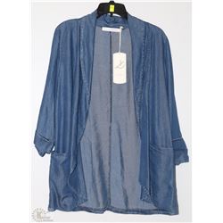 IVY AND LACE WOMENS 3/4 SLEEVE JACKET SIZE SMALL