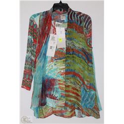 PARSLEY & SAGE WOMENS SHIRT WITH VEST SIZE MEDIUM