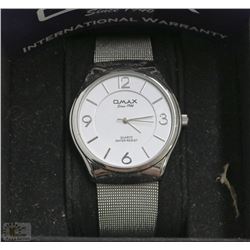 NEW OMAX MENS QUARTZ WATCH