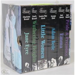 NEW BOX SET OF ROMANCE CLASSIC BOOKS INCLUDING