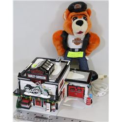 HARLEY DAVIDSON ORIGINAL SNOW VILLAGE 1996 AND MORE