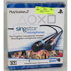 PLAYSTATION 2 SINGSTAR MICROPHONES