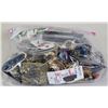 Image 1 : COSTUME JEWELRY BAG OF 21 ITEMS WHOLE SALE 180$