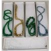 Image 1 : LOT OF 5 ASSORTED PEARLS,STONES NECKLACES