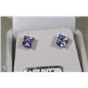 Image 1 : STERLING 925/SILVER EARRINGS CUBIC ZIRCONIA STONES