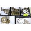 Image 1 : LOT OF 5  ASSORTED NEW POCKET WATCHES