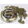 Image 1 : NEW SUPERMAN PREMIUM POCKET WATCH WITH CHAIN
