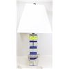 Image 1 : ART DECORATIVE LAMP IN BLUE ACRYLIC