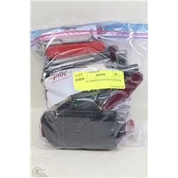 BAG OF ASSORTED POCKET KNIVES