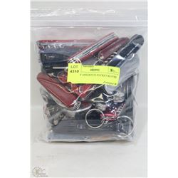 BAG OF ASSORTED POCKET KNIVES