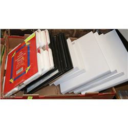 FLAT OF PHOTO FRAMES