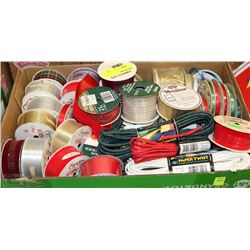 FLAT OF VARIOUS RIBBONS