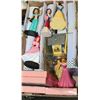 Image 1 : BOX WITH PRINCESS FIGURINES, NEW GIRLIE NAIL KITS,