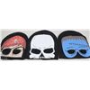 Image 1 : 3PACK HALLOWEEN GLOW IN THE DARK TOQUES
