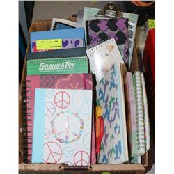 FLAT OF MEMO/NOTE BOOKS