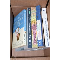 BOX OF PREGNANCY BOOKS