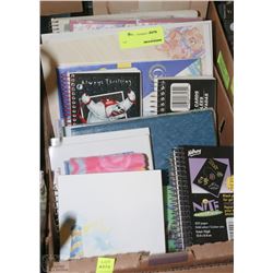 FLAT OF MEMO/NOTE BOOKS AND MORE!