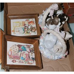 VINTAGE ALTANICZ DOGS/CATS STATUES AND MORE