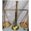 Image 1 : VINTAGE BRASS SCALE  OF JUSTICE