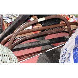 3 VINTAGE STEEL SAWS