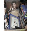Image 1 : LARGE BOX FULL OF PICTURE FRAMES,