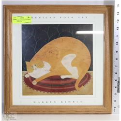 AMERICAN FOLK ART WARREN KIMBLE PICTURE