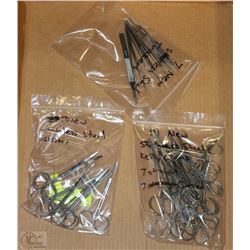 BRAND NEW S/S SISSORS,TWEEZERS,KELLY CLAMPS