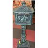 Image 1 : CAST IRON LOOKING METAL LETTER/MAILBOX 40" TALL