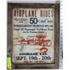 Image 1 : AIRPLANE RIDE PICTURE FRAME