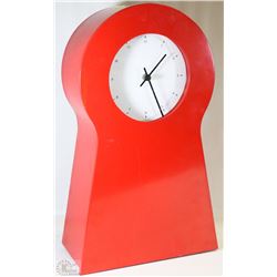 METAL STANDING CLOCK 18" HIGH