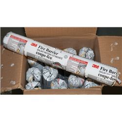 NEW CASE OF TWELVE 3M FIRE BARRIER SEALANT