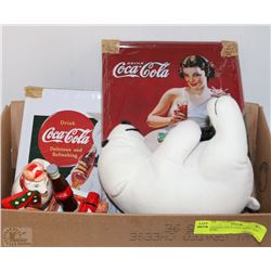 VINTAGE COCA COLA SIGNS AND MORE