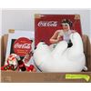 Image 1 : VINTAGE COCA COLA SIGNS AND MORE