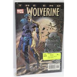 THE END WOLVERINE DIRECT EDITION COMIC BOOK