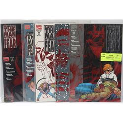 LOT OF FIVE DARE DEVIL THE MAN WITHOUT FEAR COMICS