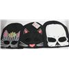 Image 1 : 3 PACK OF GLOW IN THE DARK HALLOWEEN TOQUES