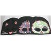Image 1 : 3 PACK OF GLOW IN THE DARK HALLOWEEN TOQUES