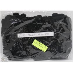 12 PACK OF MAGIC GLOVES
