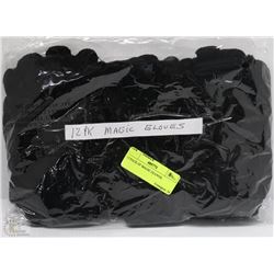 12 PACK OF MAGIC GLOVES